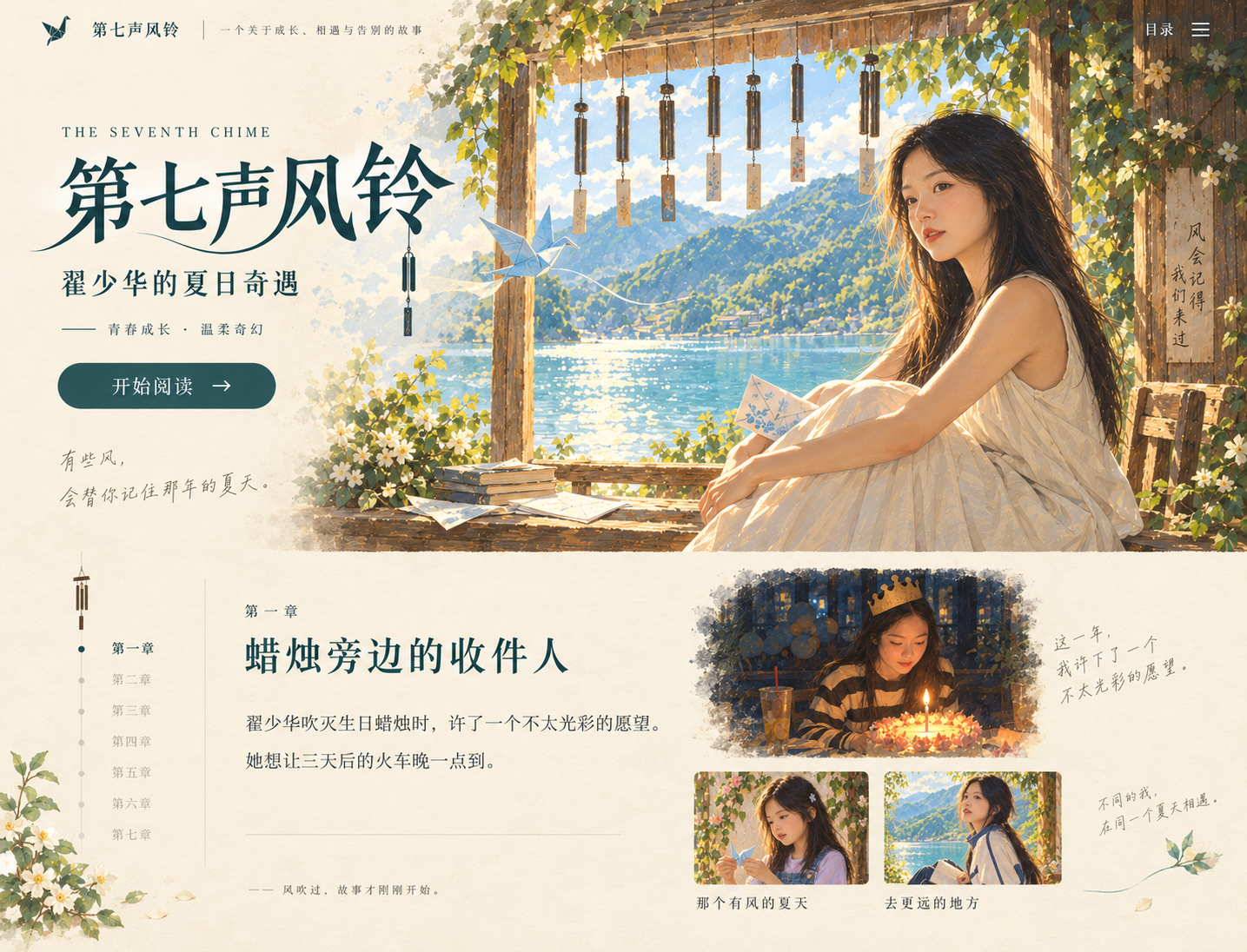 网站视觉概念